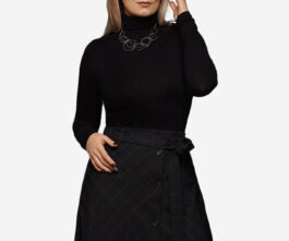 Benne long sleeve shirt black