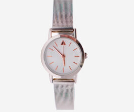 Serenity silver watch