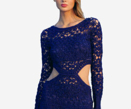 Alnich night dress navy